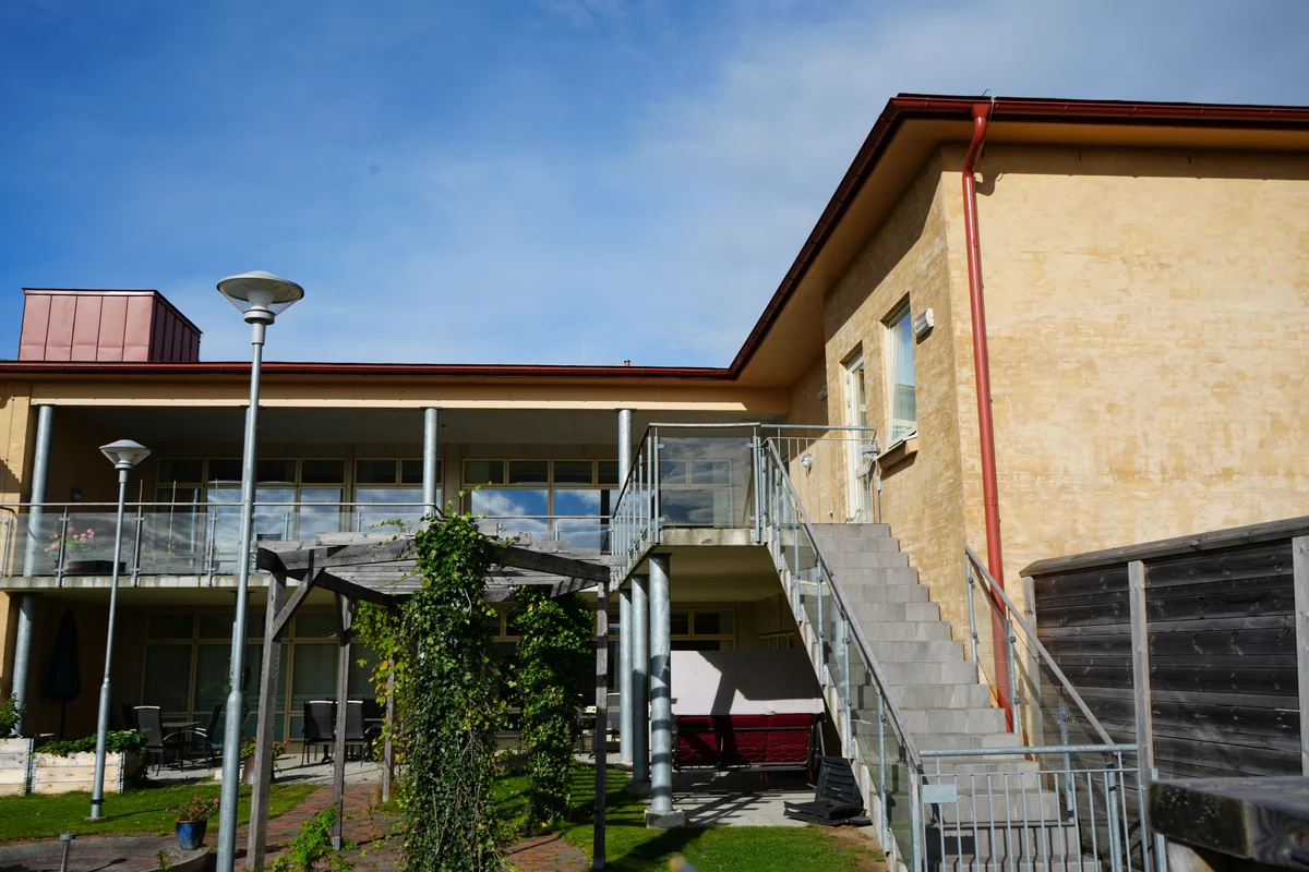 Vårdboende i Rydaholm · byggnaden och dess omgivning.